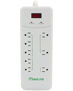 MaxLite 8-Outlet Advanced Surge Protector Power Strip